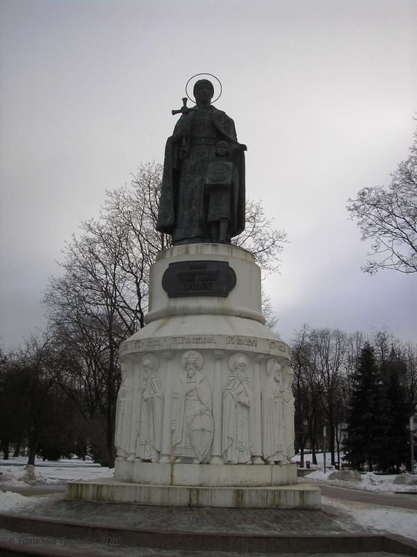 Крест княгини Ольги в Пскове