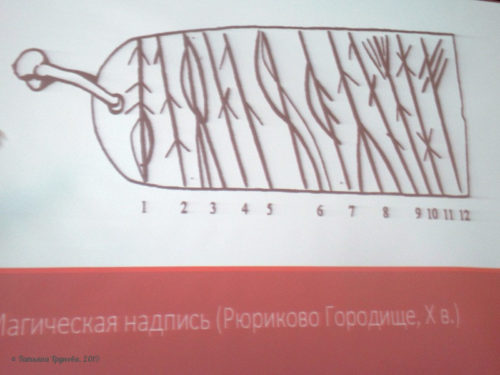 Надпись из Новгорода