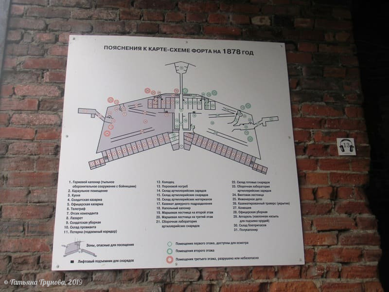 Форт 5 калининград схема