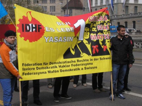 Демонстрация в Цюрихе