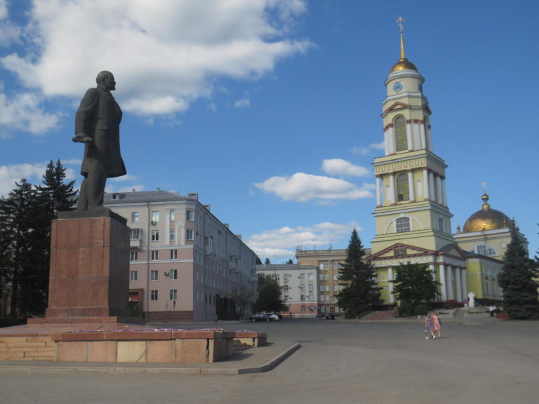 Памятник Ленину в Липецке